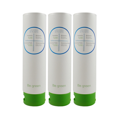 PCR plastic tubes recycled cosmetic tube packaging Shampoo Lotion Transparent Cosmetic Tube