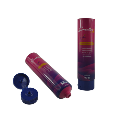 PE Plastic Tube OEM/ODM Cosmetic Packaging Tube Black Skin Care Cleanser Lotion Cream Soft Squeeze Tube 30506080100120ml