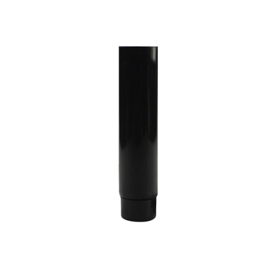 Custom Printed LOGO Empty Tube Cosmetic Black White Skin Care Oil Lotion Matte Transparent Plastic Tube 60ml80ml100ml120