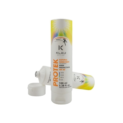 custom cosmetic packaging tube plastic empty recyclable eco friendly skin care lotion shampoo Sunscreen face cream  tube