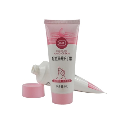OEM/ODM Customized Cosmetic Packaging Soft PE Flat Tube Skin Care Lotion Facial Cleanser for Plastic Tube container