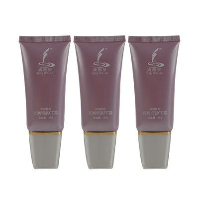 custom squeeze Eco-friendly Plastic Tube PE Packaging Tube Face Wash Lotion For Cosmetics Packaging plastic Tube