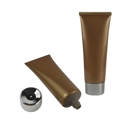 Wholesale Custom Laminated Plastic Empty Tube black soft Skin Care Lotion Cosmetic Tube 30ml 40ml 60ml 80ml 100ml 120ml