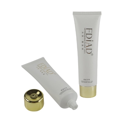 30ml60ml80ml100ml PE Tube Facial Cleanser Skin Care Body Lotion Cosmetic Tube Squeeze Plastic Packaging Tube with Flip C