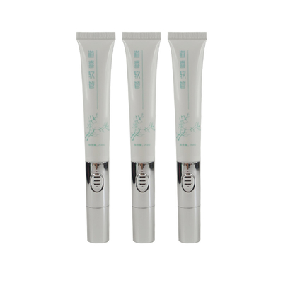 PE Tube Cosmetic Packaging 30ML40ml50ml60ml Soft Plastic Squeeze Tube Skin Care Isolation BB Cream with long nozzle