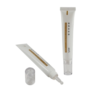 Wholesale Custom Empty Squeeze Tube White Laminated Cosmetic Hand Cream Tube Plastic Tube PE Packaging Manufacturer