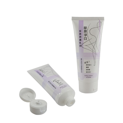 20ml40ml60ml80ml100ml120ml Soft Plastic Squeeze Tube Empty Tube Cosmetic Packaging Laminated PE Lotion Essential Oil Tub