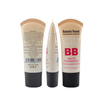 Customized 20g 40g 60g 100g 120g cosmetics empty plastic tube PE tube control manufacturer hand cream lotion tube