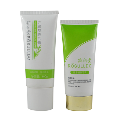 Custom200ml 250ml 300ml empty hand cream sunscreen lotion cosmetics squeeze packaging black/white plastic soft tube cont