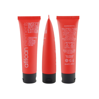Customized Printing LOGO Plastic Empty Tube Cosmetic Packaging Skin Care Sunscreen Lotion Cream Laminated Tube