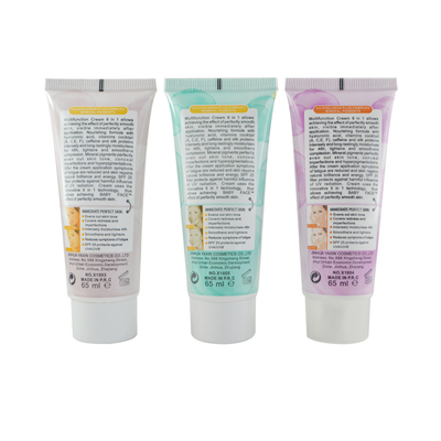 100ml 120ml 150ml plastic tube hand cream squeezing tube cosmetics facial cleanser custom printed logo packaging tube co