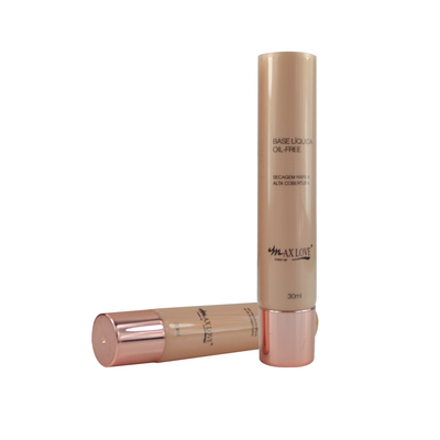 Custom empty hand eye packaging bb cream tubes skincare squeeze cosmetic plastic tube for cosmetics container
