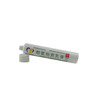 High Quality Custom hand cream tube empty squeeze facial cleanser tube cosmetic tube with flip cap
