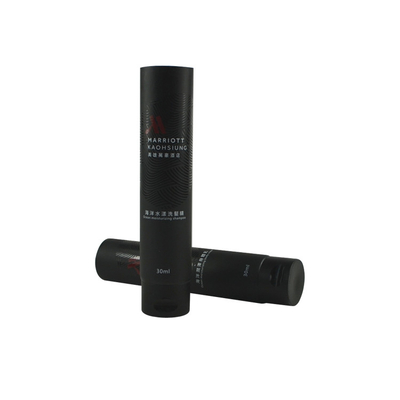 Wholesale customize cosmetic empty squeeze tubes body cream shampoo lotion facial cleaner flip cap plastic tube
