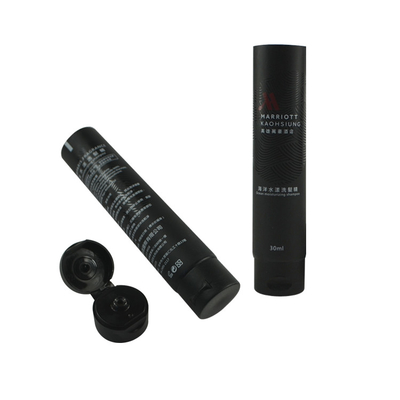 Wholesale customize cosmetic empty squeeze tubes body cream shampoo lotion facial cleaner flip cap plastic tube