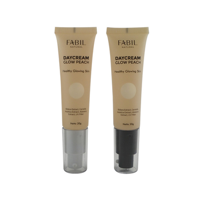 white cosmetic tube packaging custom logo hand BB cream body lotion plastic squeeze soft tube