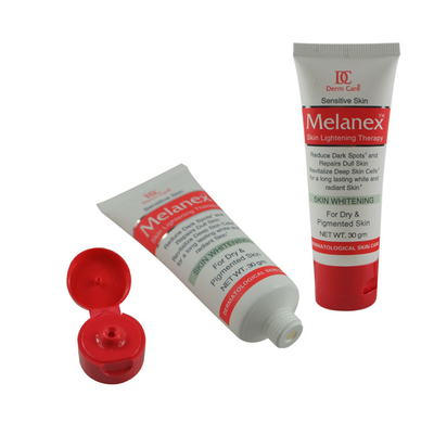 Hand Cream PE Plastic Squeeze Tube with Octagonal Cap for Hand Cream Packaging