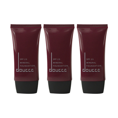 luxury custom black facial cleanser plastic packaging cream cosmetic tube for face wash
