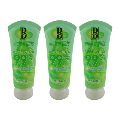 Custom Sun Cream/Facial Cleanser Soft Container Tube For Skincare Squeeze Packaging Plastic PE Cosmetic Tube