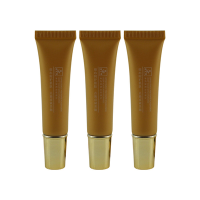 Cosmetic Skincare Lotion Tubes Squeeze Pe Plastic Tube Packaging With Labeling