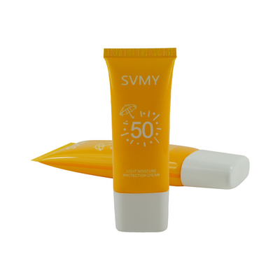 empty collapsible hand cream aluminum laminated lotion tube cosmetic packaging tube