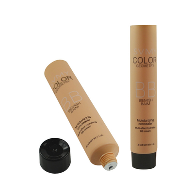 Environmentally custom cosmetic empty aluminum plastic ABL toothpaste tube with private label