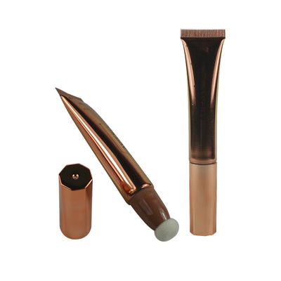 Empty Clear Refillable Travel Plastic Matte Cosmetic Squeeze Tube Plastic Tube Packaging For Cream