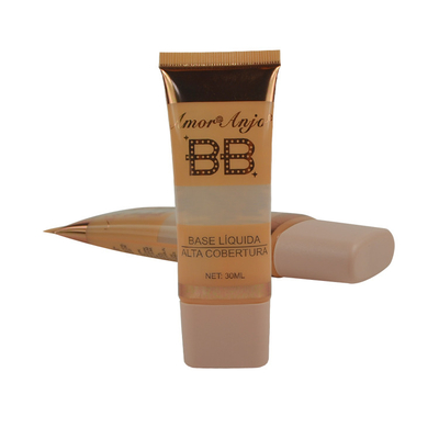 10/15/20/25/40/50ml Luxury Shiny Abl Cream Tube Cosmetic Packaging Bb Cream Tube For Sunblock Sunscreen