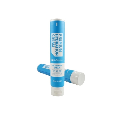 cosmetic packaging empty cream lotion 10g 30g 50g 100g plastic PE soft tube with pp screw cap