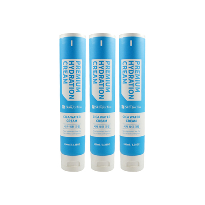 cosmetic packaging empty cream lotion 10g 30g 50g 100g plastic PE soft tube with pp screw cap