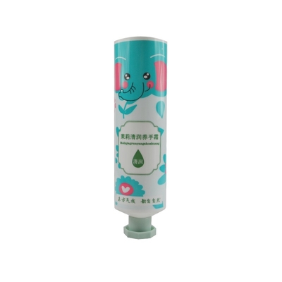 100% Recyclable Plastic-free Collapsible Tubes Cosmetics Conditioner Shampoo Tubes with screw flip top cap