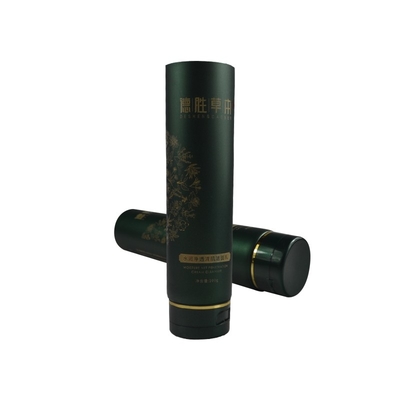 empty Printed pe plastic cosmetic printing skincare facial cleaner tube with flip top lid