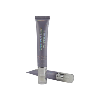 Wholesale New style 2 in 1 make up Plastic tube with mirror flip lid for BB cream foundation
