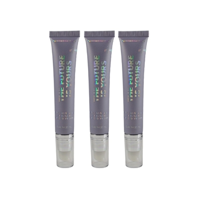 Wholesale New style 2 in 1 make up Plastic tube with mirror flip lid for BB cream foundation