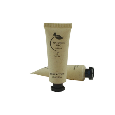 Black Sun Care Cream Cosmetic Plastic Soft Tube With Flip Top Cap