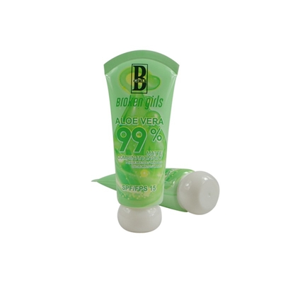 Wholesale New style 2 in 1 make up Plastic tube with mirror flip lid for BB cream foundation