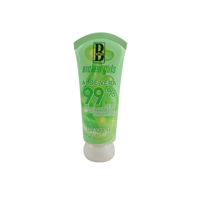 Wholesale New style 2 in 1 make up Plastic tube with mirror flip lid for BB cream foundation