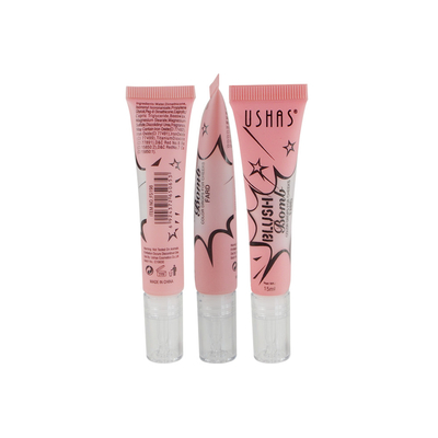 custom bb cream empty soft laminated tube oval face wash sunscreen plastic tubes for cosmetics packaging