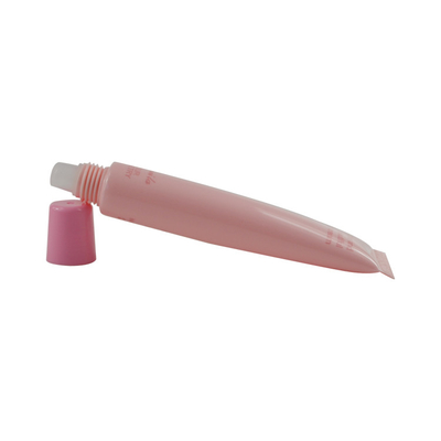 High quality custom PE plastic cosmetic container packaging soft tube for facial cleaner/lotion with flip lid