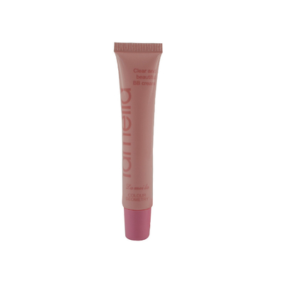 High quality custom PE plastic cosmetic container packaging soft tube for facial cleaner/lotion with flip lid