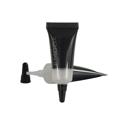 Wholesale hot stamping White Body lotion tube Facial Cleanser plastic cosmetic tube packaging with screw cap