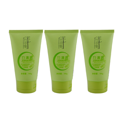 Custom cosmetic empty soft plastic bath gel lotion packaging squeeze tube for cosmetics