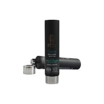 High quality eco friendly plastic cosmetic tube packaging with flip cap