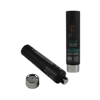 High quality eco friendly plastic cosmetic tube packaging with flip cap
