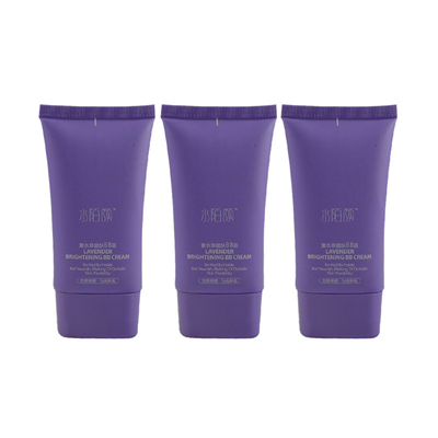 Eco friendly 250ml empty custom cosmetic soft tube packaging for cream lotion