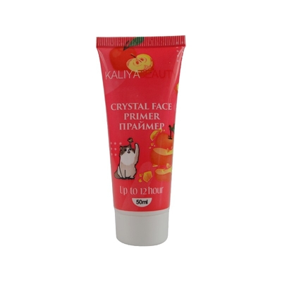 Custom logo empty eye cream facial cleanser shampoo container 50ml plastic PE soft squeeze tube