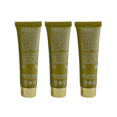 Wholesale eco friendly cosmetic toothpaste tube packaging for empty squeeze cream tube soft tube