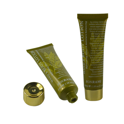 Custom Printing Plastic Hand Cream Tubes Packaging Shampoo Lotion Cosmetic Squeeze Tube with Screw Cover
