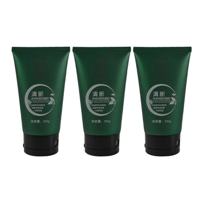 Hand cream colored flip top cap matte 2 layer 5 layer soft plastic cosmetics PE tube