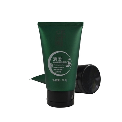 Hand cream colored flip top cap matte 2 layer 5 layer soft plastic cosmetics PE tube